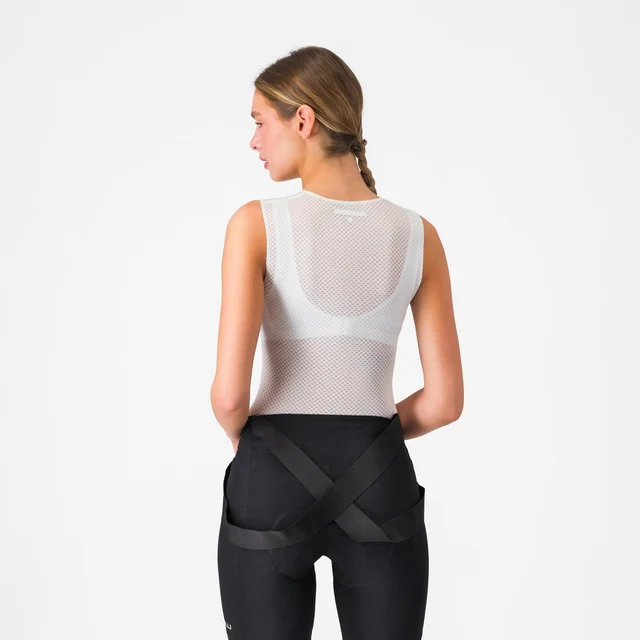 Castelli Pro Mesh Dam SL Undertröja White, Str. S 