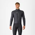 Castelli Fly Direct Sykkeljakke Light Black/Dark Gray, Str. 3XL