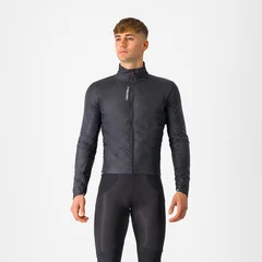 Castelli Fly Direct Sykkeljakke Light Black/Dark Gray, Str. M