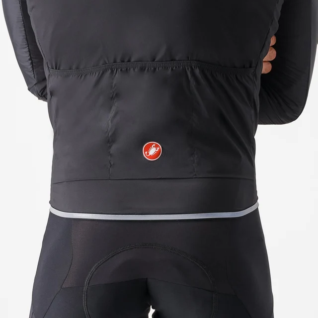 Castelli Fly Direct Sykkeljakke Light Black/Dark Gray, Str. M 