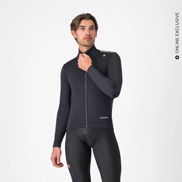 Castelli Espresso Air Sykkeljakke Light Black, Str. XL 