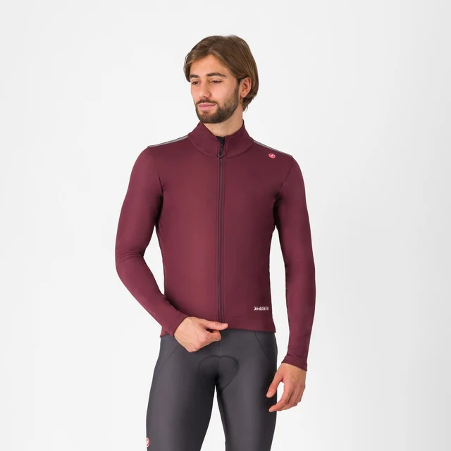 Castelli Espresso Air Sykkeljakke Deep Bordeaux, Str. XL 