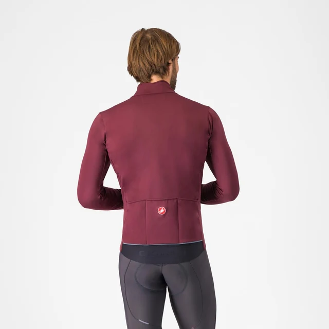 Castelli Espresso Air Sykkeljakke Deep Bordeaux, Str. XL 