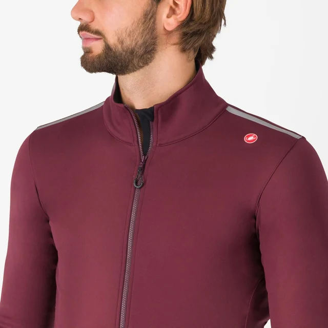 Castelli Espresso Air Sykkeljakke Deep Bordeaux, Str. XL 