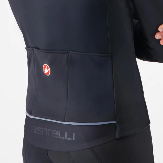 Castelli Espresso Air Sykkeljakke Light Black, Str. XL 
