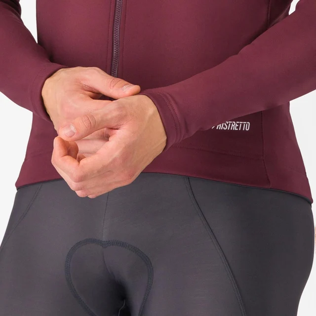 Castelli Espresso Air Sykkeljakke Deep Bordeaux, Str. XL 