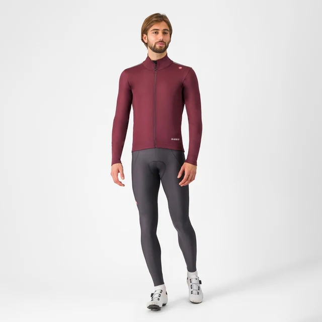 Castelli Espresso Air Sykkeljakke Deep Bordeaux, Str. XL 