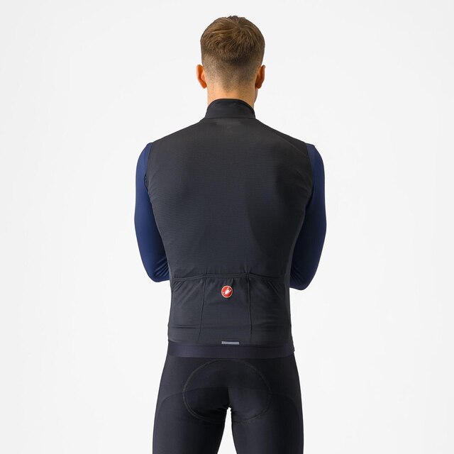 Castelli Espresso Vest Light Black, Str. L 