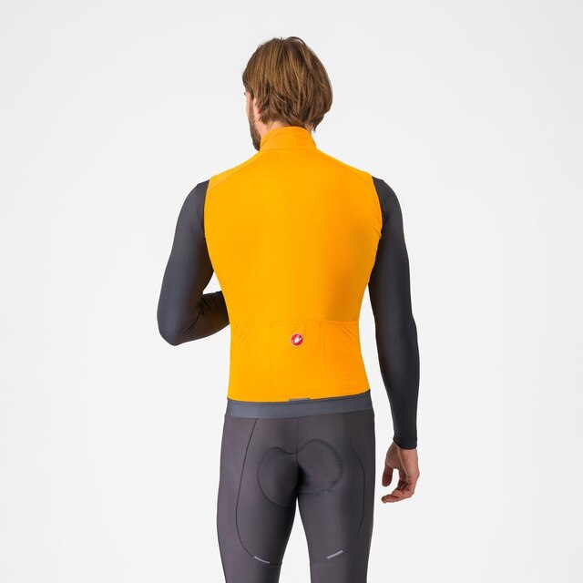 Castelli Espresso Vest Vivid Orange, Str. L 