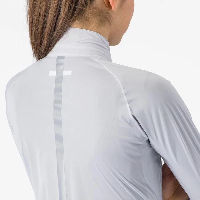 Castelli Squall Shell Dame Sykkeljakke Silver Gray/Black, Str. S 