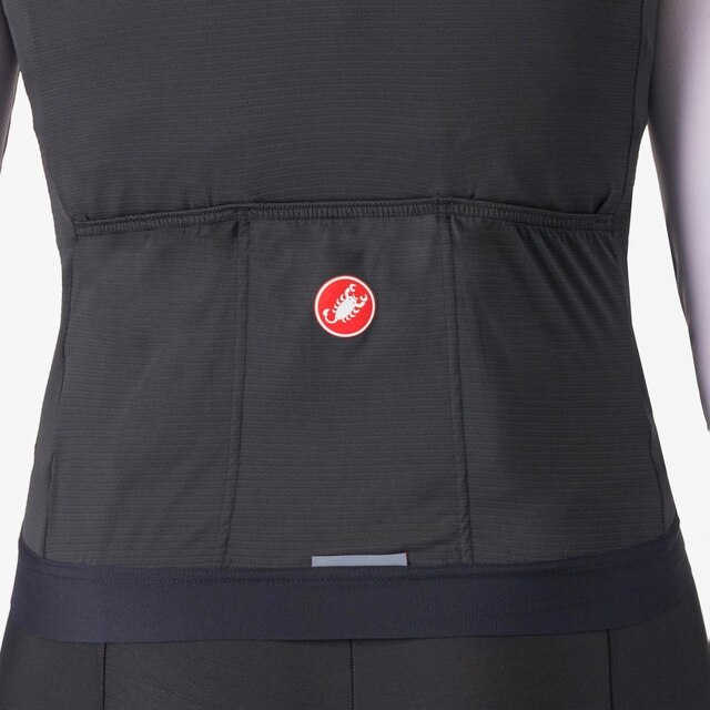 Castelli Espresso Dame Vest Light Black, Str. M 