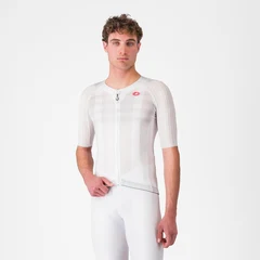 Castelli Aero Race 8S Kort Cykeltr&#246;ja White, Str. L