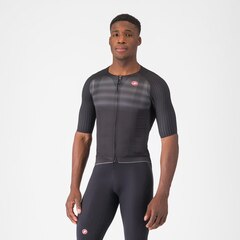 Castelli Aero Race 8S Kort Cykeltröja Black, Str. L