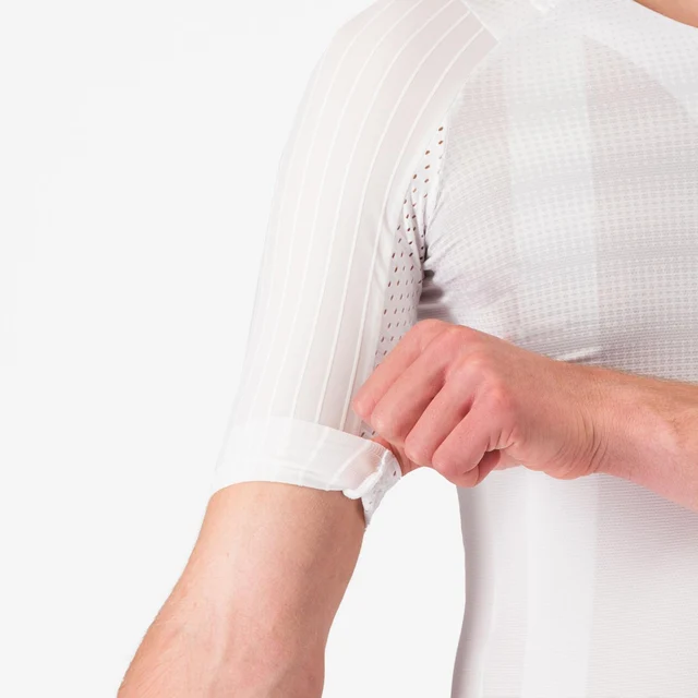 Castelli Aero Race 8S Kort Cykeltröja White, Str. L 