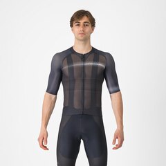 Castelli Climber's A/C Kort Sykkeltrøye Black/Dark Gray, Str. XL