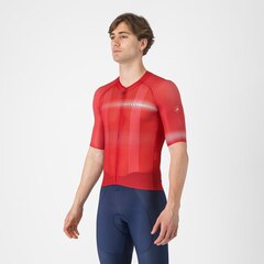 Castelli Climber's A/C Kort Cykeltröja Red/Black, Str. M