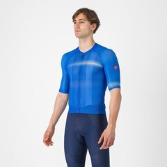 Castelli Climber's A/C Kort Sykkeltrøye Azzurro Italia, Str. L