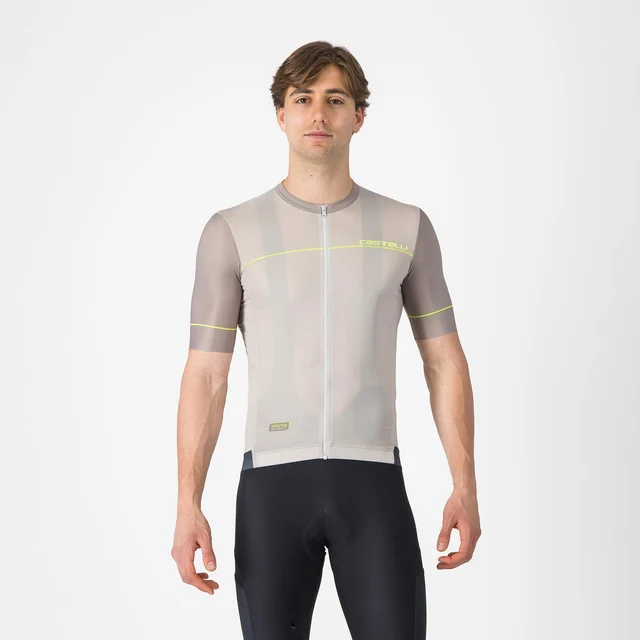 Castelli Unlimited Endurance Sykkeltrøye Silver Moon, Str. L 
