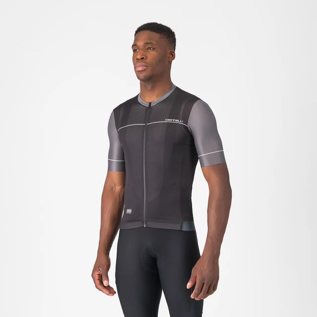 Castelli Unlimited Endurance Sykkeltrøye Light Black, Str. L 