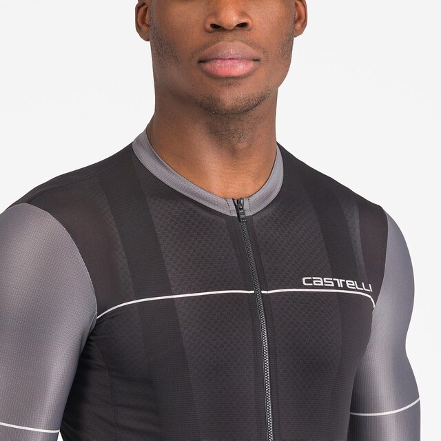 Castelli Unlimited Endurance Sykkeltrøye Light Black, Str. XXL 