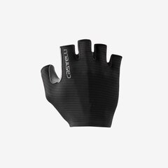 Castelli Espresso Hansker Light Black, Str. S