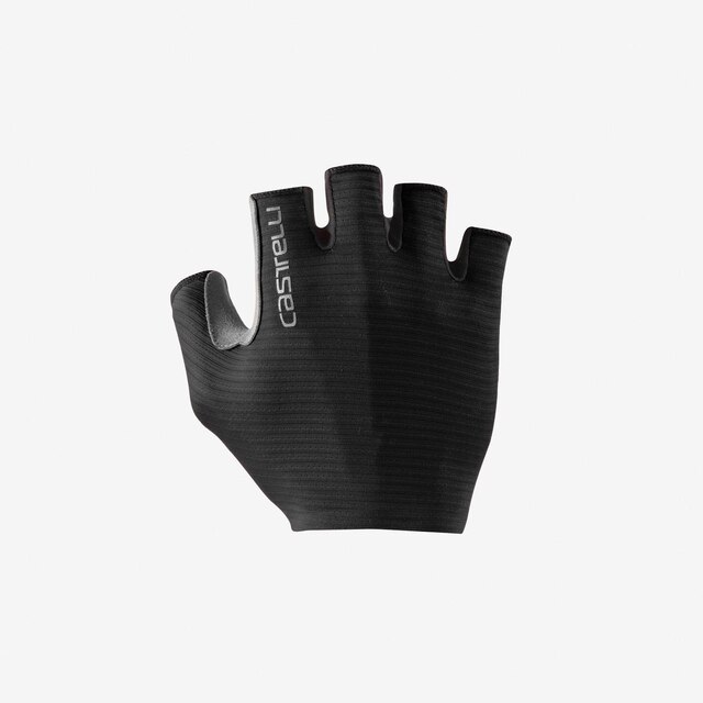 Castelli Espresso Hansker Light Black, Str. S 