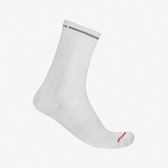 Castelli Premio Evo 18 Sokker White, Str. XXL 