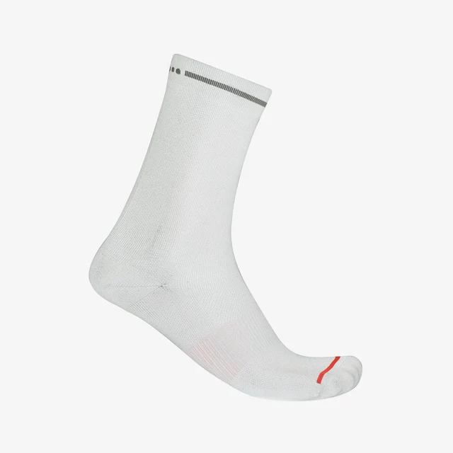Castelli Premio Evo 18 Sokker White, Str. L/XL 