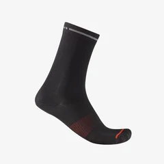 Castelli Premio Evo 18 Sokker Black, Str. L/XL