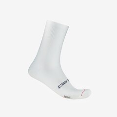 Castelli Espresso 18 Strumpor White, Str. L/XL