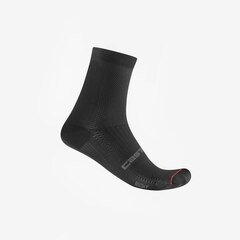 Castelli Espresso 12 Strumpor Black, Str. XXL