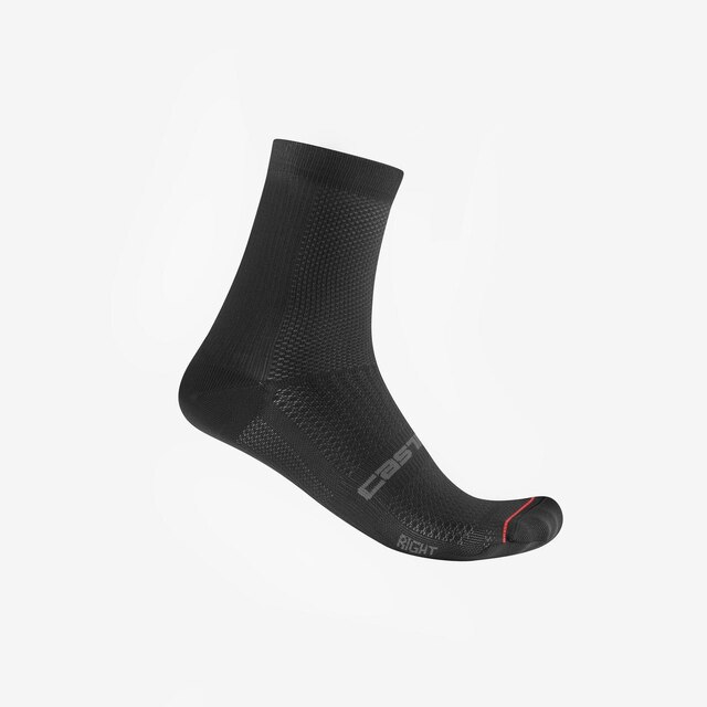 Castelli Espresso 12 Strumpor Black, Str. XXL 