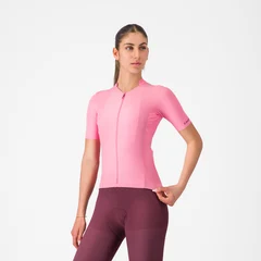 Castelli Premio Evo Kort W Sykkeltrøye Rosa Giro, Str. L