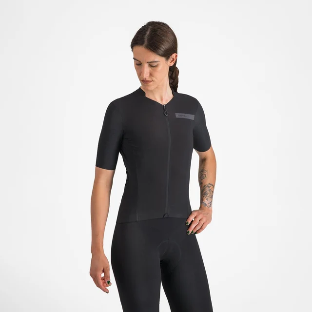 Castelli Premio Evo Kort W Sykkeltrøye Black, Str. M 