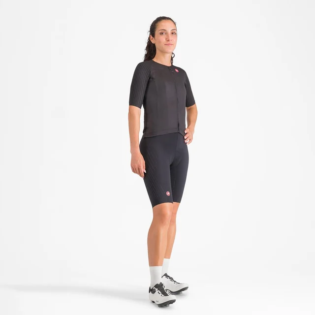Castelli Aero PRO 8S Kort W Sykkeltrøye Black, Str. M 