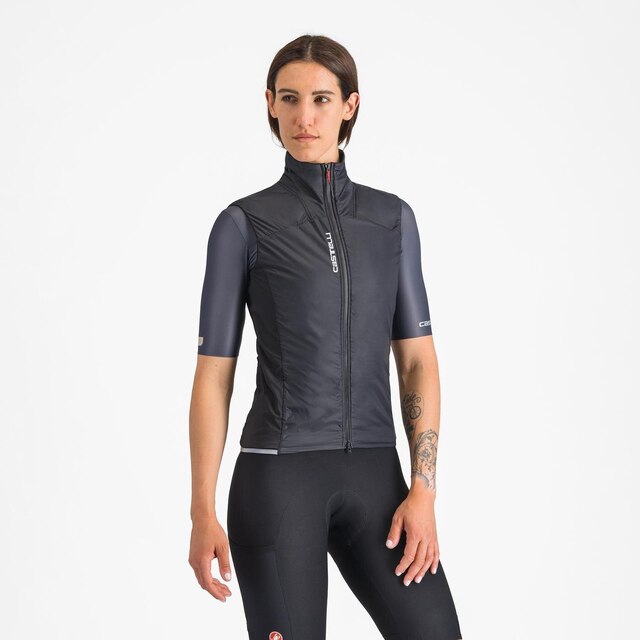 Castelli Fly Direct Dame Väst Black, Str. S 