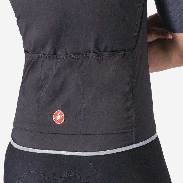 Castelli Fly Direct Dame Väst Black, Str. S 