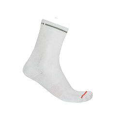 Castelli Premio Evo 12 Dame Sokker White, Str. S/M