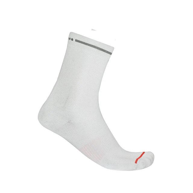 Castelli Premio Evo 12 Dame Sokker White, Str. L/XL 