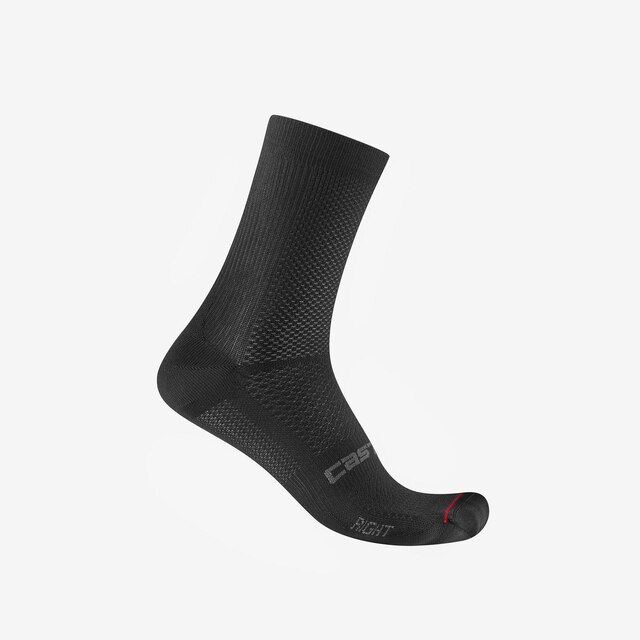 Castelli Espresso 12 Dam Strumpor Black, Str. S/M 