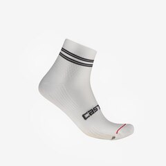 Castelli Anima 7 Dame Sokker White, Str. S/M