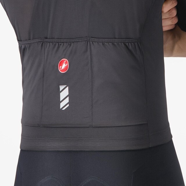 Castelli Unlimited Entrata 3 Sykkeltrøye Light Black, Str. XS 