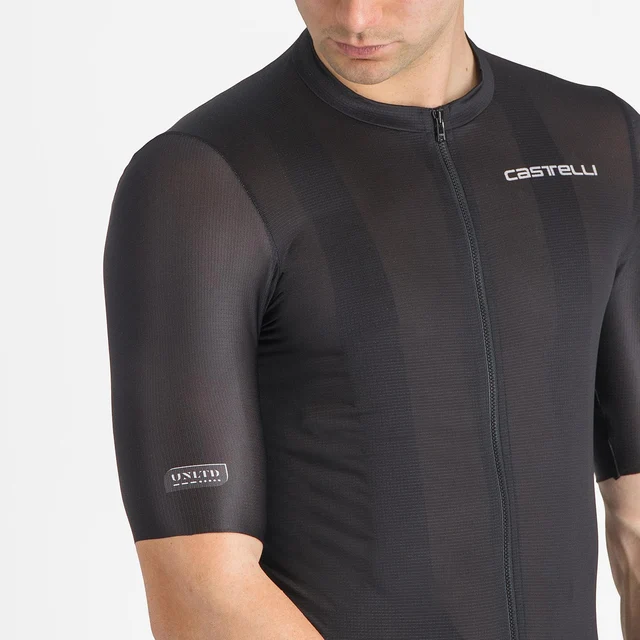 Castelli Unlimited Entrata 3 Sykkeltrøye Light Black, Str. L 