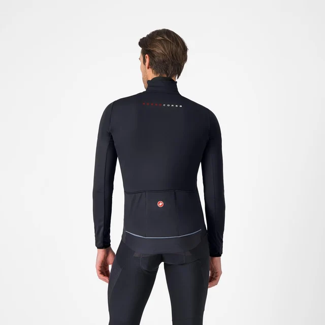 Castelli Alpha 150 Cykeljacka Light Black/Black, Str. S 