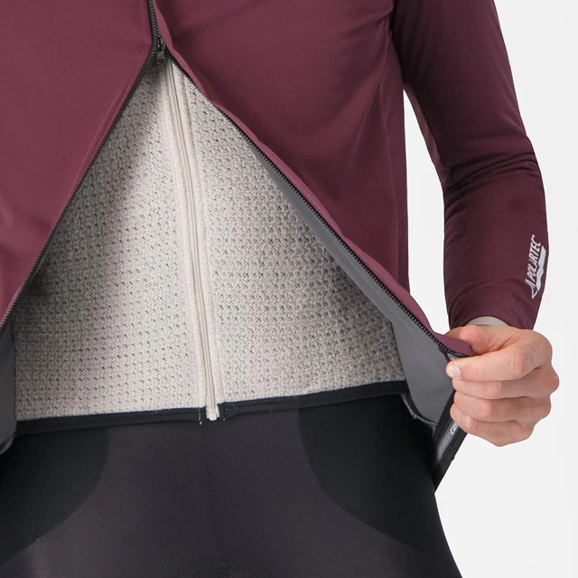 Castelli Alpha 150 Cykeljacka Deep Bordeaux, Str. 3XL 