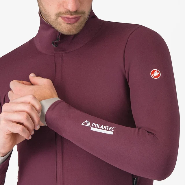 Castelli Alpha 150 Cykeljacka Deep Bordeaux, Str. 3XL 