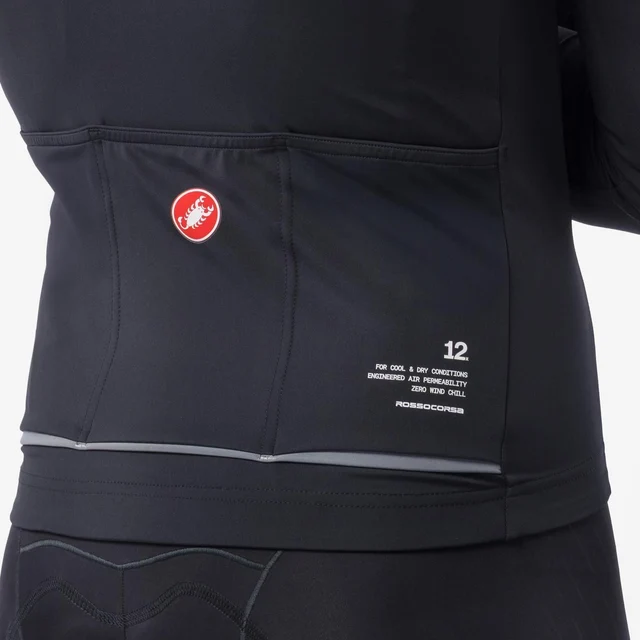 Castelli DO.DI.CI. Sykkeljakke Light Black, Str. XXL 