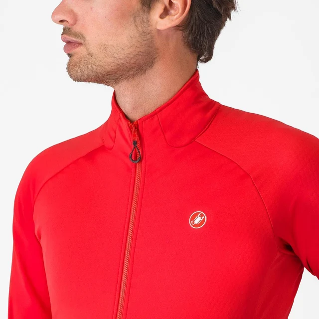 Castelli Competizione Sykkeljakke Red, Str. XL 