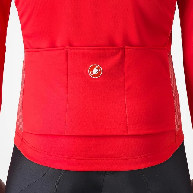 Castelli Competizione Sykkeljakke Red, Str. XL 
