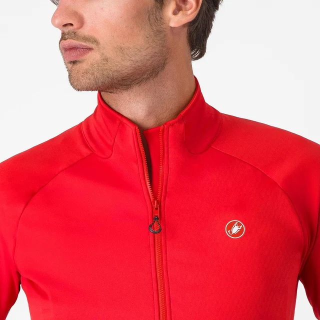 Castelli Competizione Sykkeljakke Red, Str. XL 